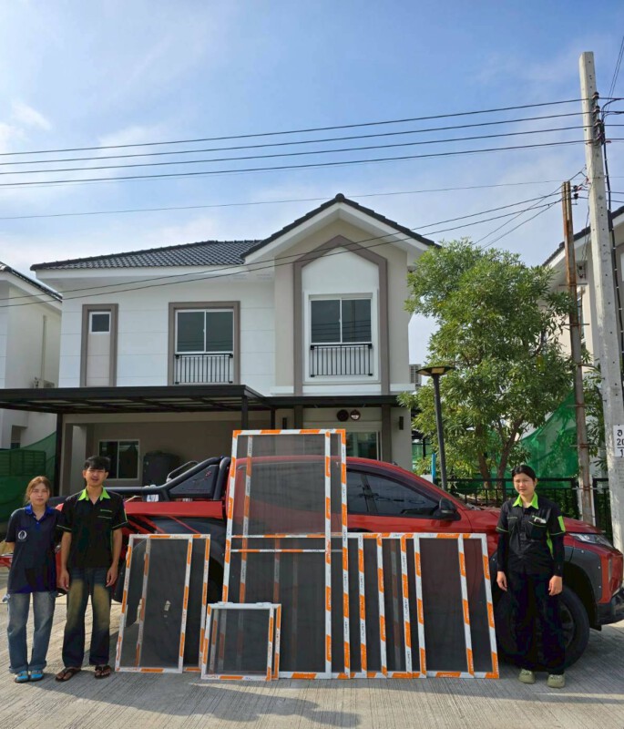 รับติดตั้งมุ้งลวดบางใหญ่