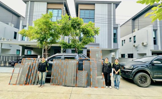 รับติดตั้งมุ้งลวดรัตนาธิเบศร์