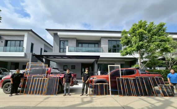 รับติดตั้งมุ้งลวดไทรน้อย