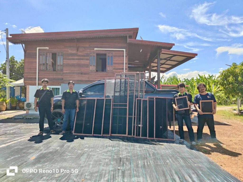 รับติดตั้งมุ้งลวดบางใหญ่