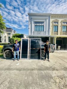 รับติดตั้งมุ้งลวดพระนั่งเกล้า