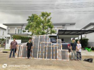 รับติดตั้งมุ้งลวดกำแพงแสน