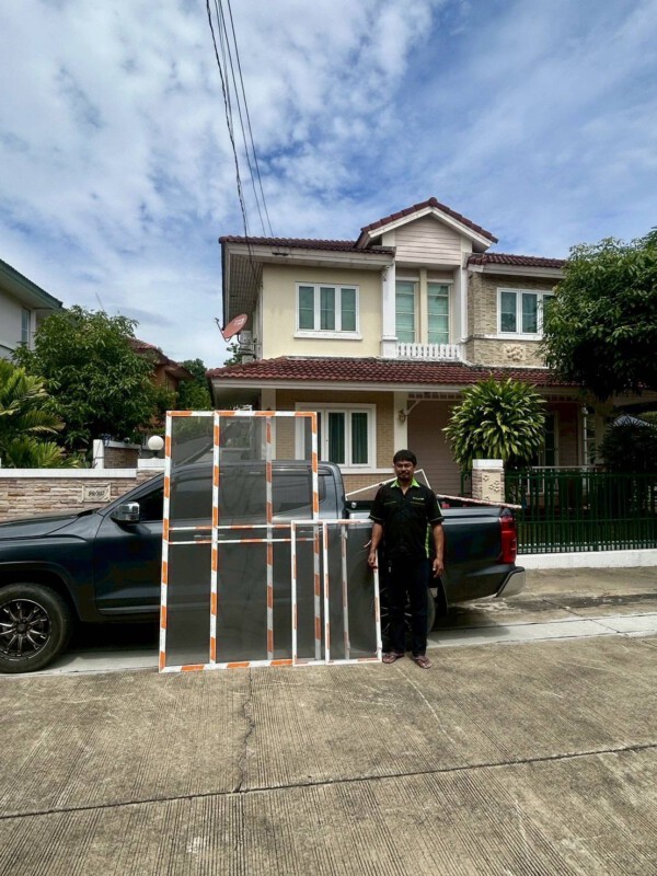 รับติดตั้งมุ้งลวดถนนนครอินทร์